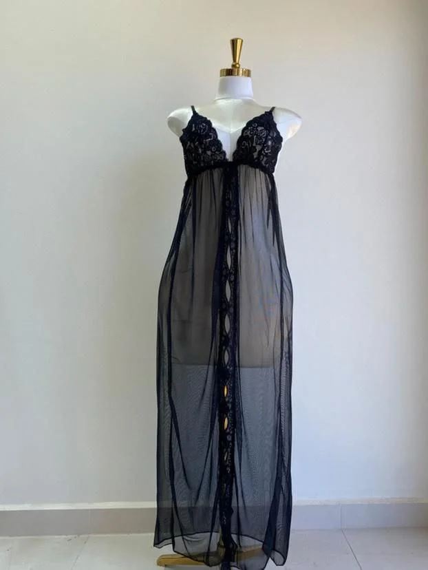 Nuisette Amor en Tulle Doux et Dentelle - Moroy Lingerie