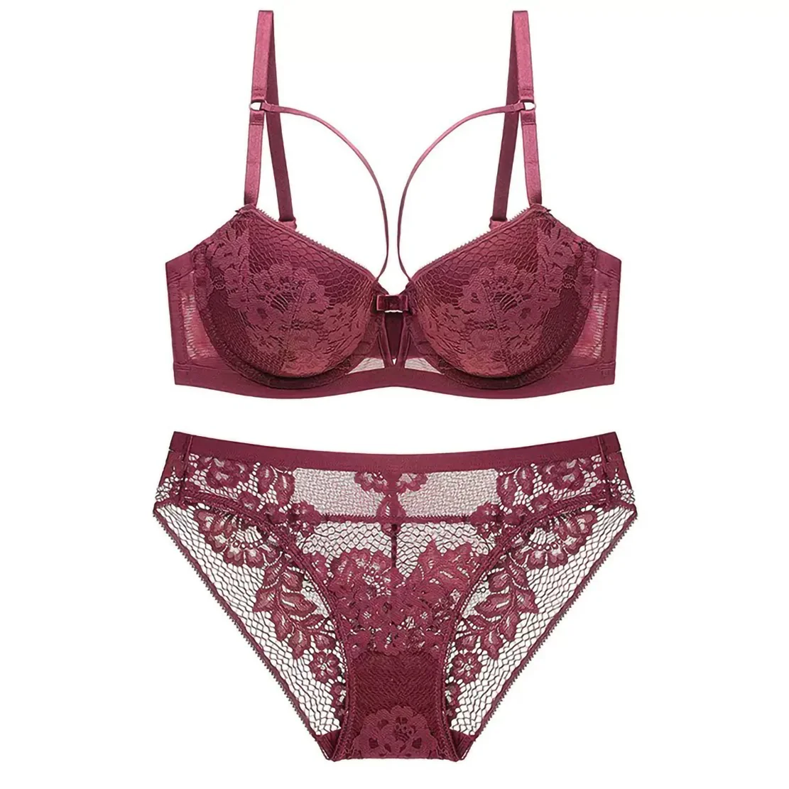 Ensemble Lingerie "Délicate" en Dentelle Raffinée - Belle Lingerie