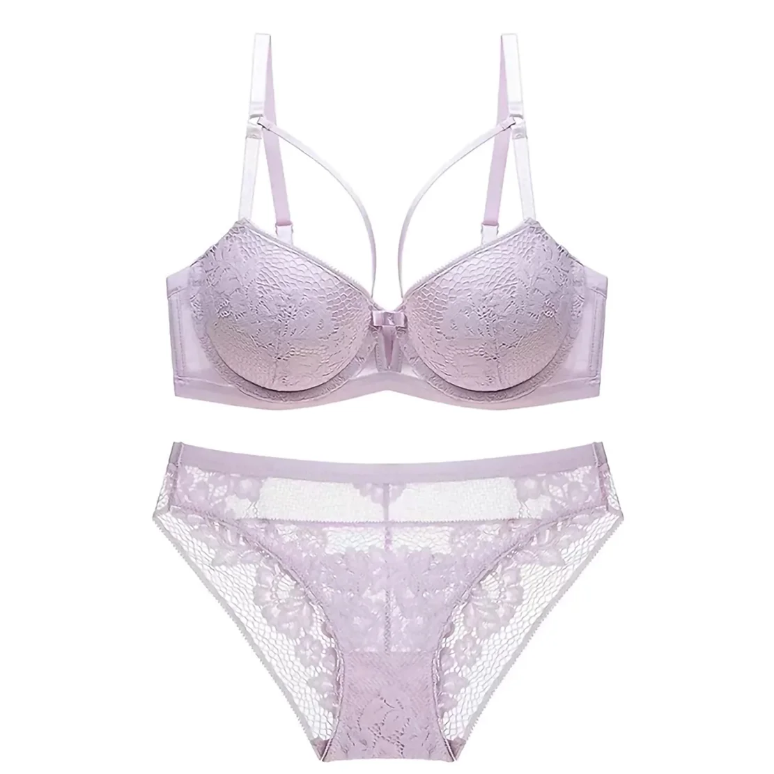 Ensemble Lingerie "Délicate" en Dentelle Raffinée - Belle Lingerie