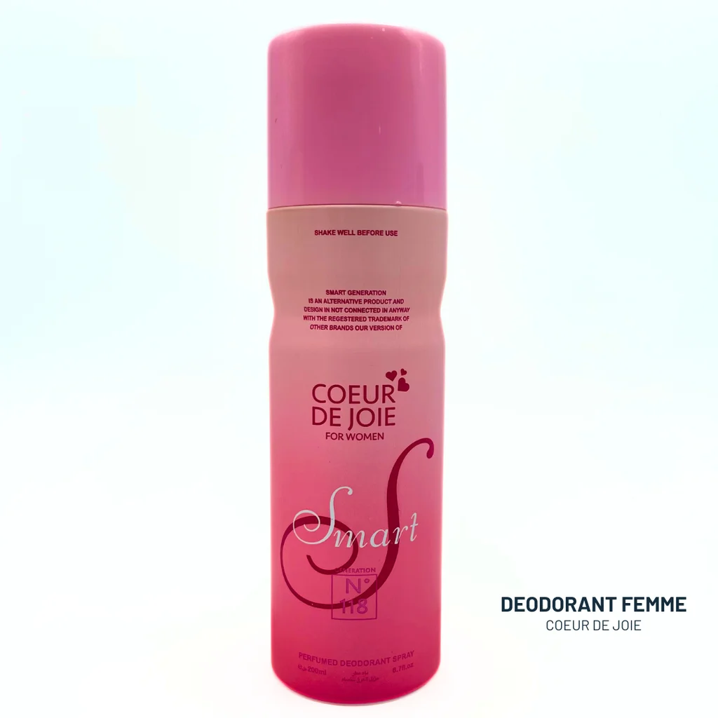 Déodorant Spray Smart Cœur de Joie - Fraîcheur Irrésistible