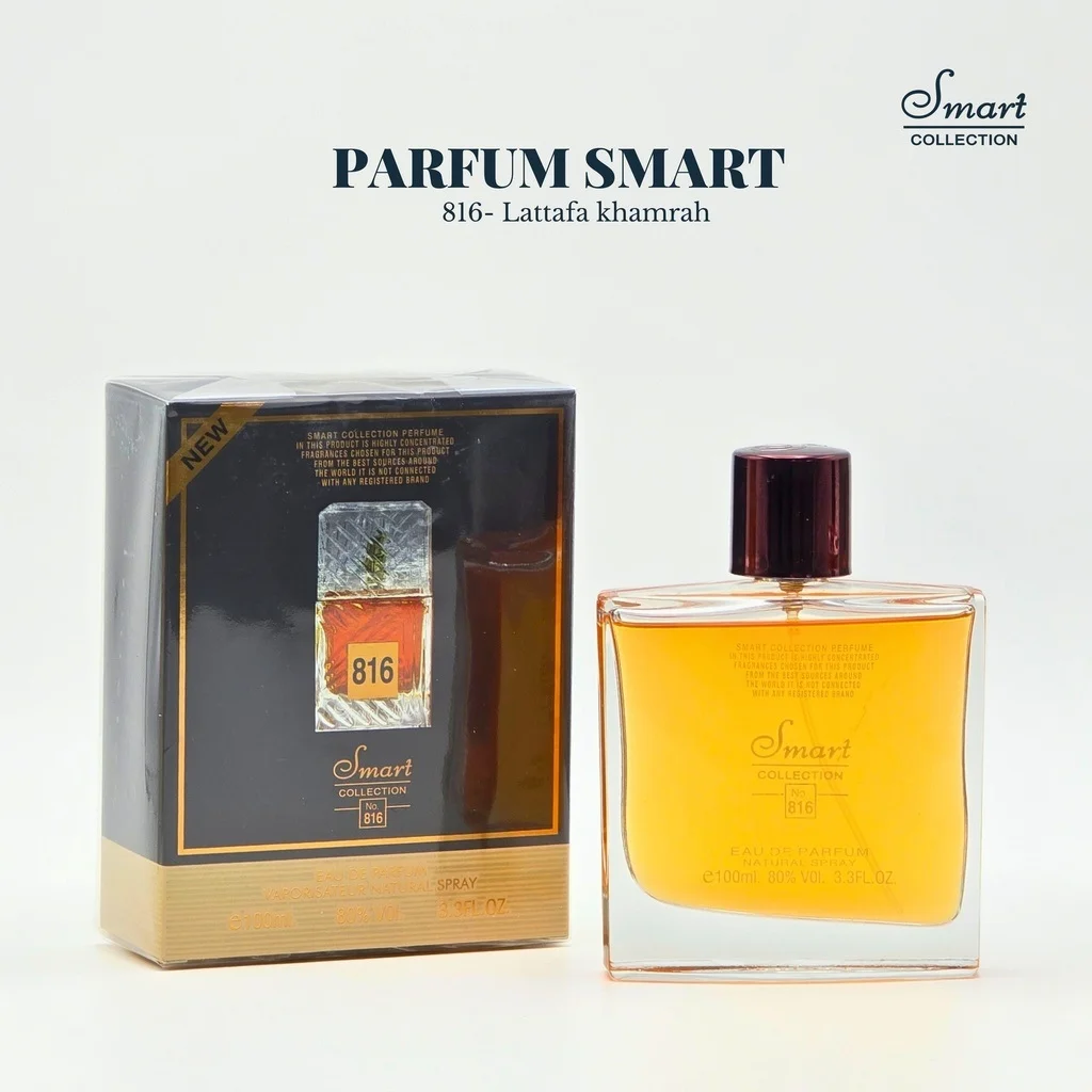 Eau de Toilette Homme Smart Collection N°816 - Khamrah (100ml)