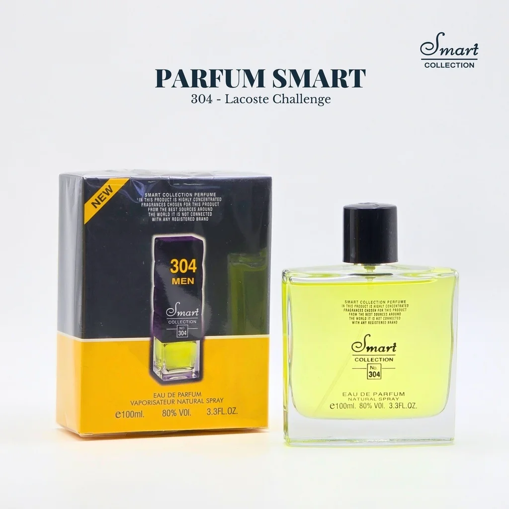 Eau de Toilette Smart Collection N°304 Challenge pour Homme - 100 ml
