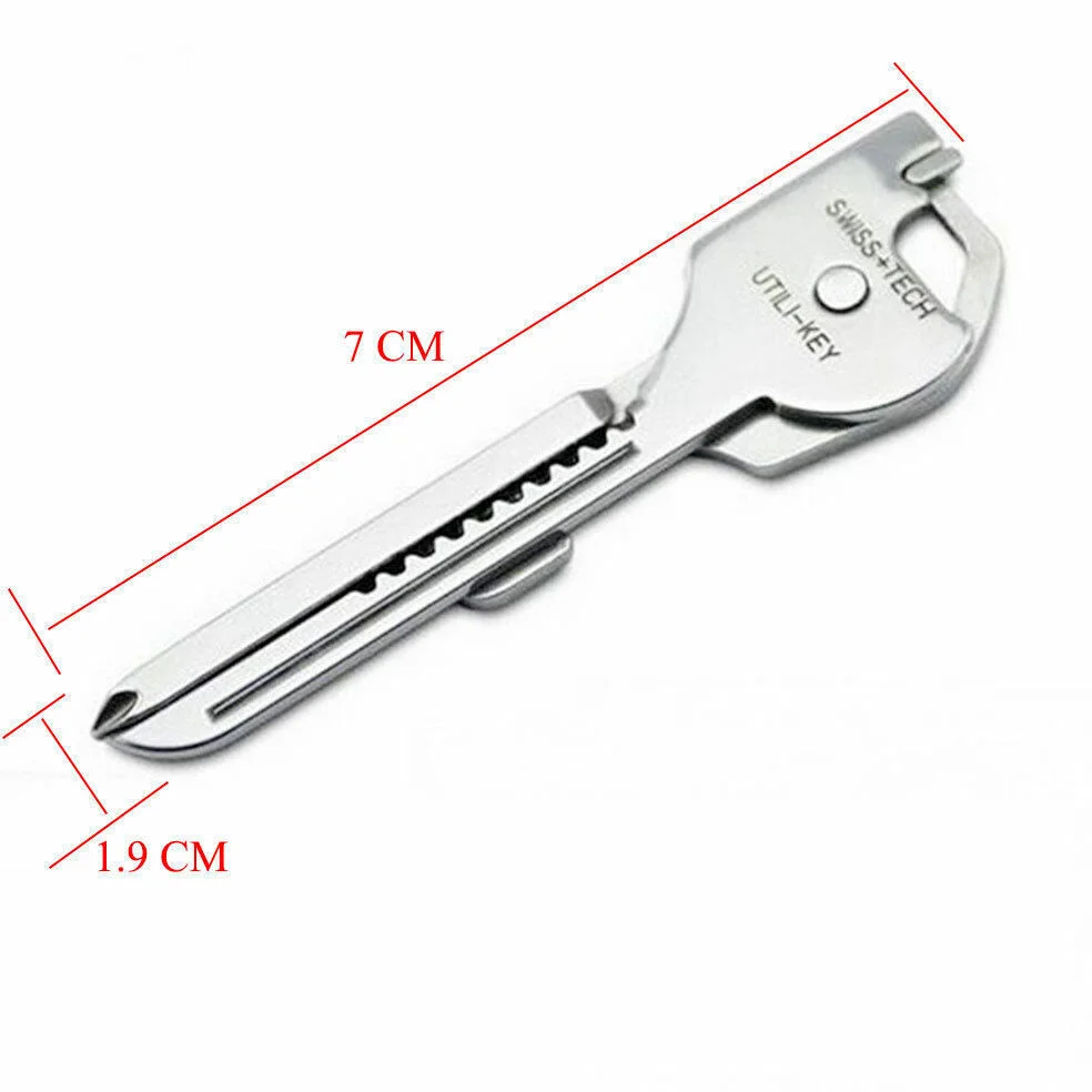 Clé Multifonction Swiss+Tech Utili-Key : Le Bricolage au Format Poche
