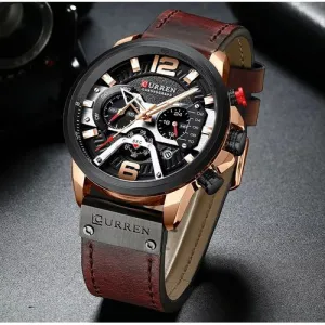 Curren Montre De Luxe - 8329 - Stylé-Marron