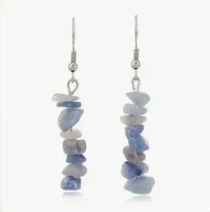 Boucles d'oreilles "Clarté de l'Esprit" en Sodalite