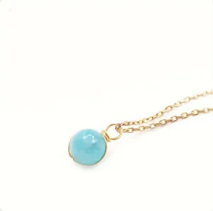 Collier Pendentif Larimar – Sérénité et Équilibre